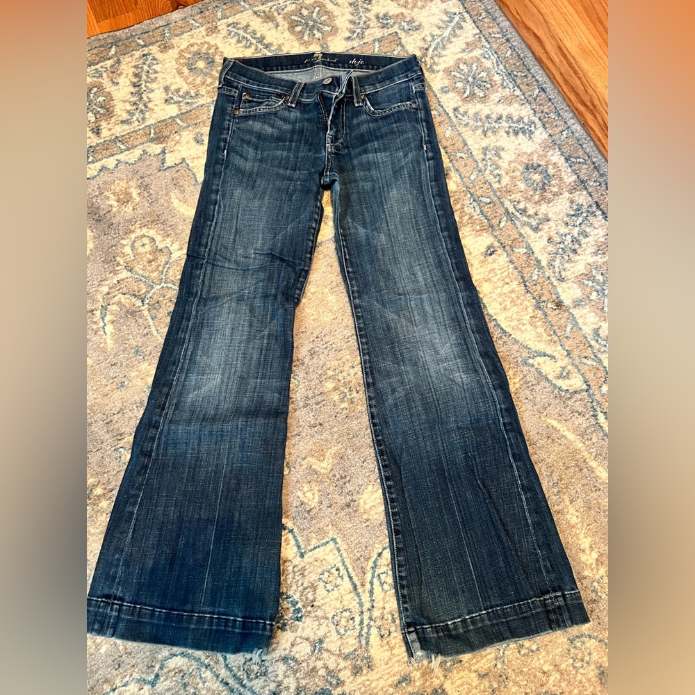 7 for all man kind size 24 girls jeans